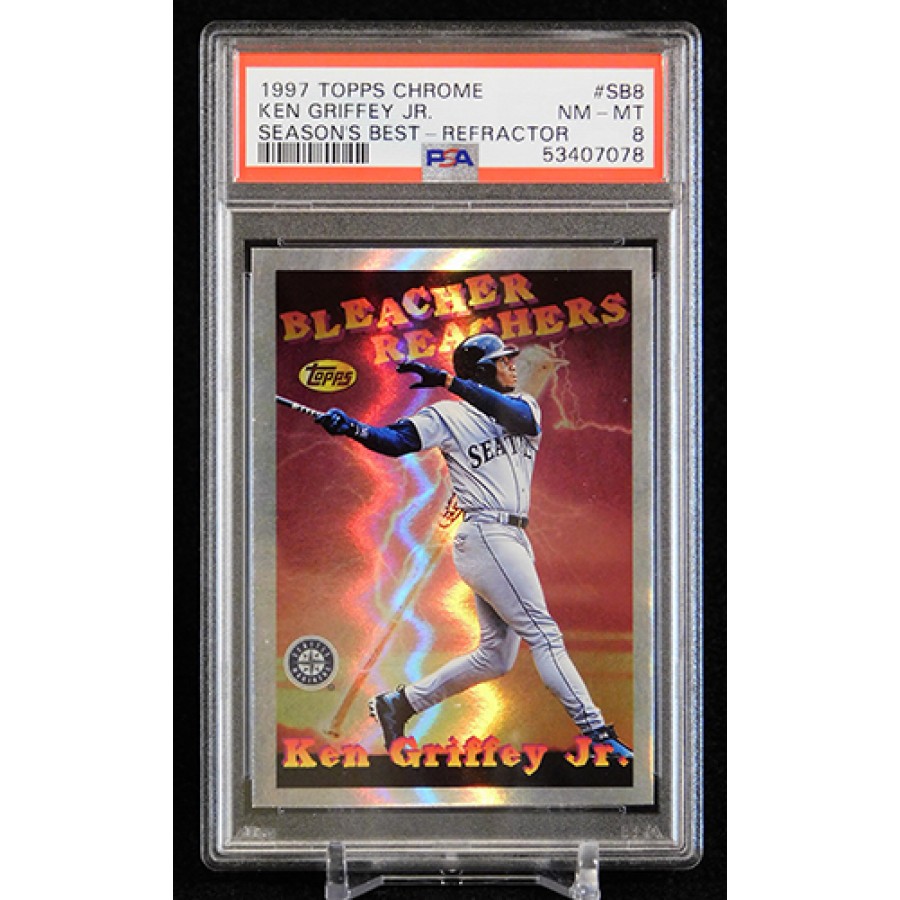 Ken Griffey Jr. 1997 Topps Chrome Season's Best Refractor